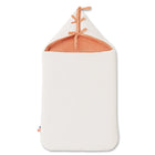 White organic cotton baby nest