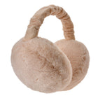 Oorwarmers polyester beige opvouwbaar verstelbaar