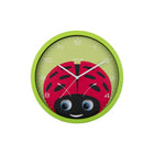 Peek-a-boo ladybug wall clock