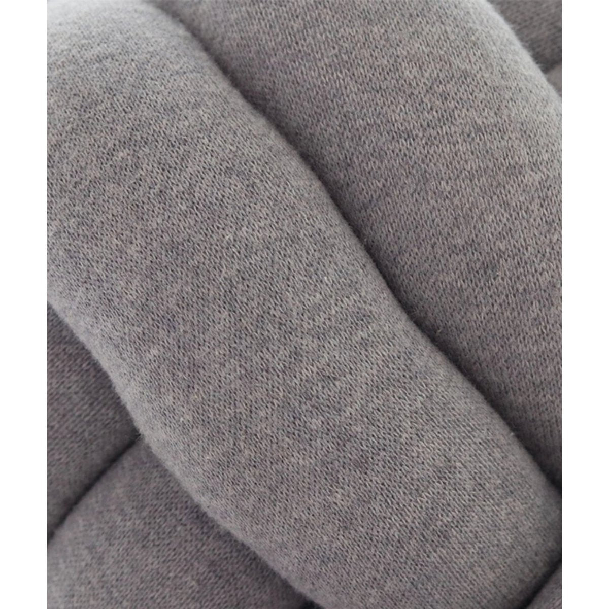 Grey Knot Ball – Cushion / Kussen – 30×30 cm – Urbane Hide