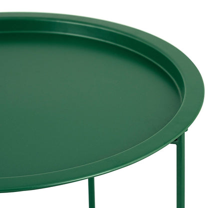 Bijzettafel metaal Ø 47x51 cm opvouwbaar