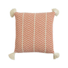 Kussenhoes 45x45 cm katoen dusty coral