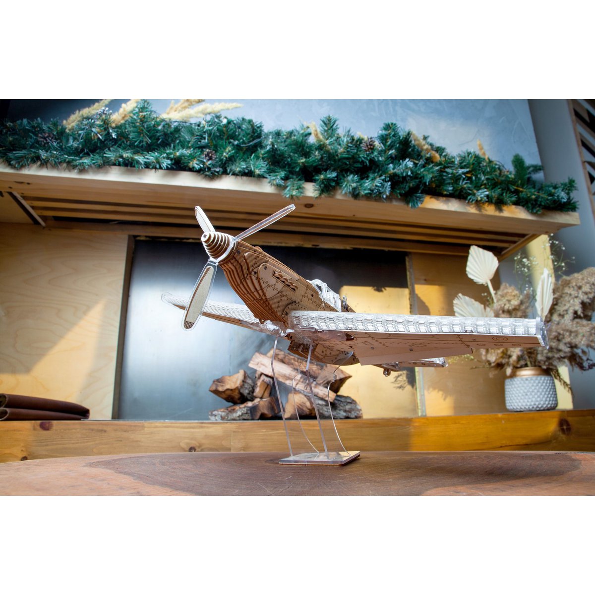 Modelbouwset Veter Speedfighter AKV04 35x13,5x30 cm hout kunststof
