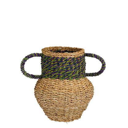Vaas zeegras 28 cm groen