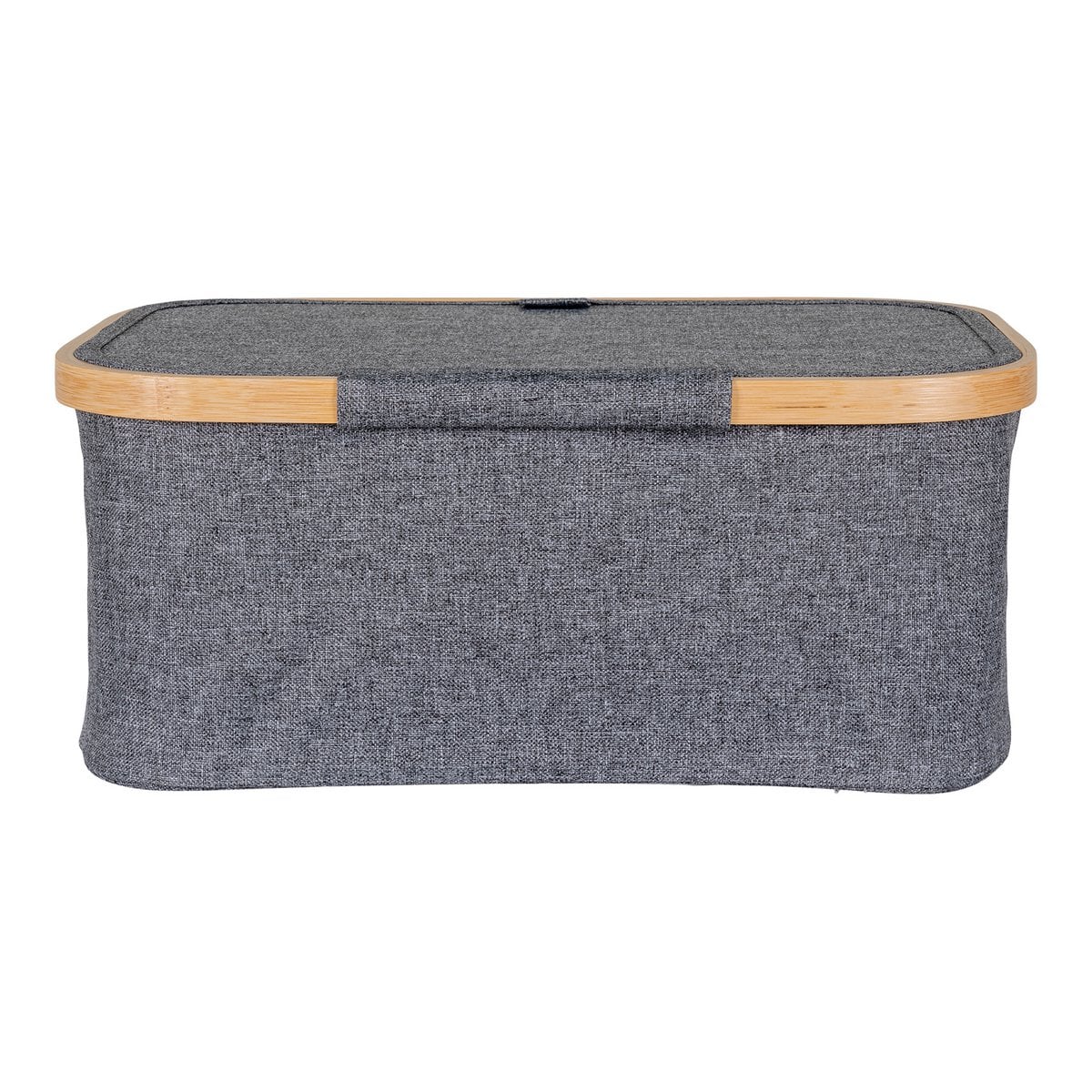 Noto Mand 38x26x16 cm donkergrijs bamboe polyester