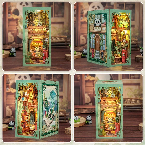Booknook Panda Boekwinkel 18x11x23 cm