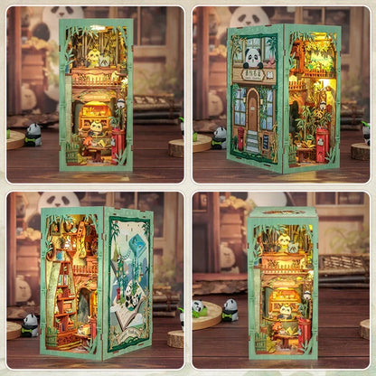 Booknook Panda Boekwinkel 18x11x23 cm