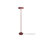 Vloerlamp 140 cm ijzer rood