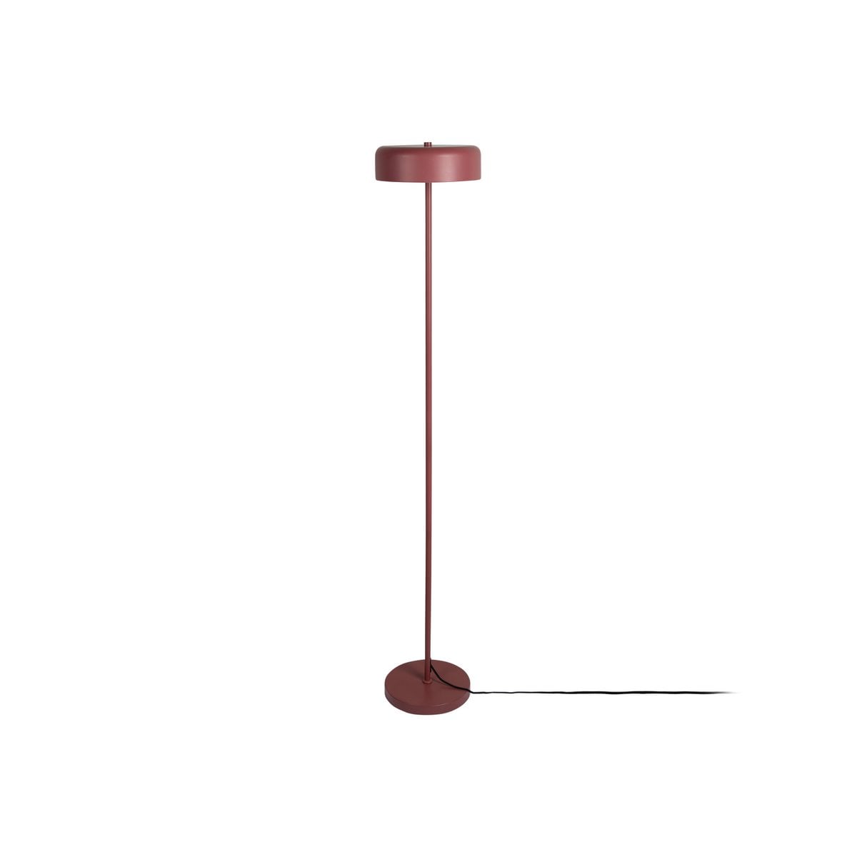 Vloerlamp 140 cm ijzer rood