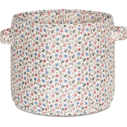 Opbergmand 33x38 cm miniflower gewatteerd