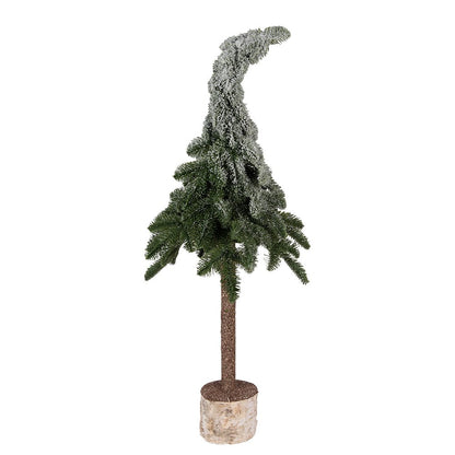 Mini kunstkerstboom Ø 30x90 cm groen