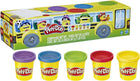Play-Doh boetseerklei 5 kleuren schoolbus