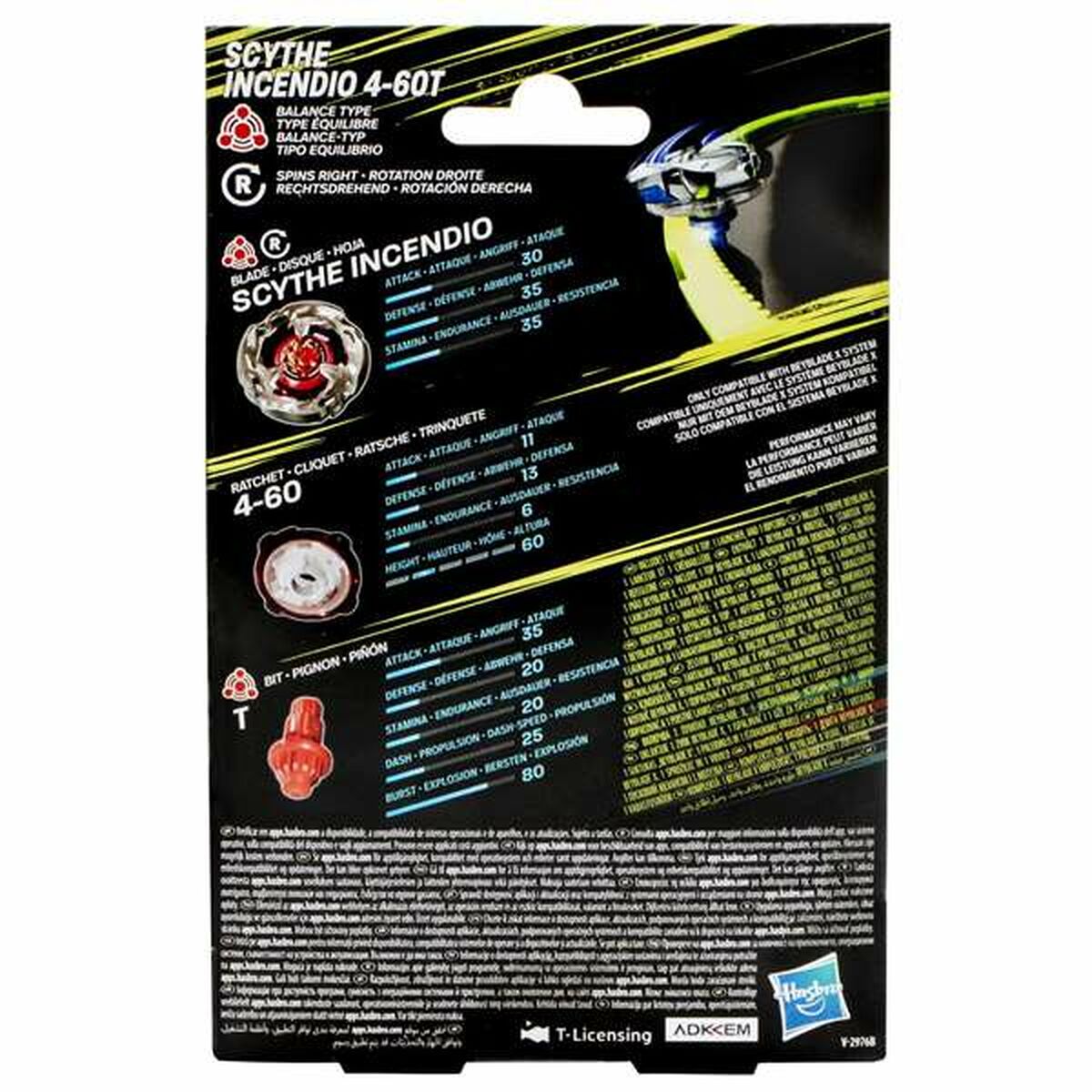 Bigbuy Fun Draaiende Tol Beyblade X