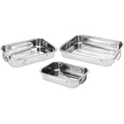 Braadslee rvs set van 3