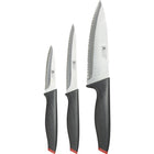 Richardson Sheffield Knife Set 3-Piece Black/Stainless Steel