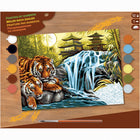 Basic Paint By Numbers Tigers