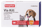 Beaphar Vlo Kill+ tablet hond kat 1-11 kg