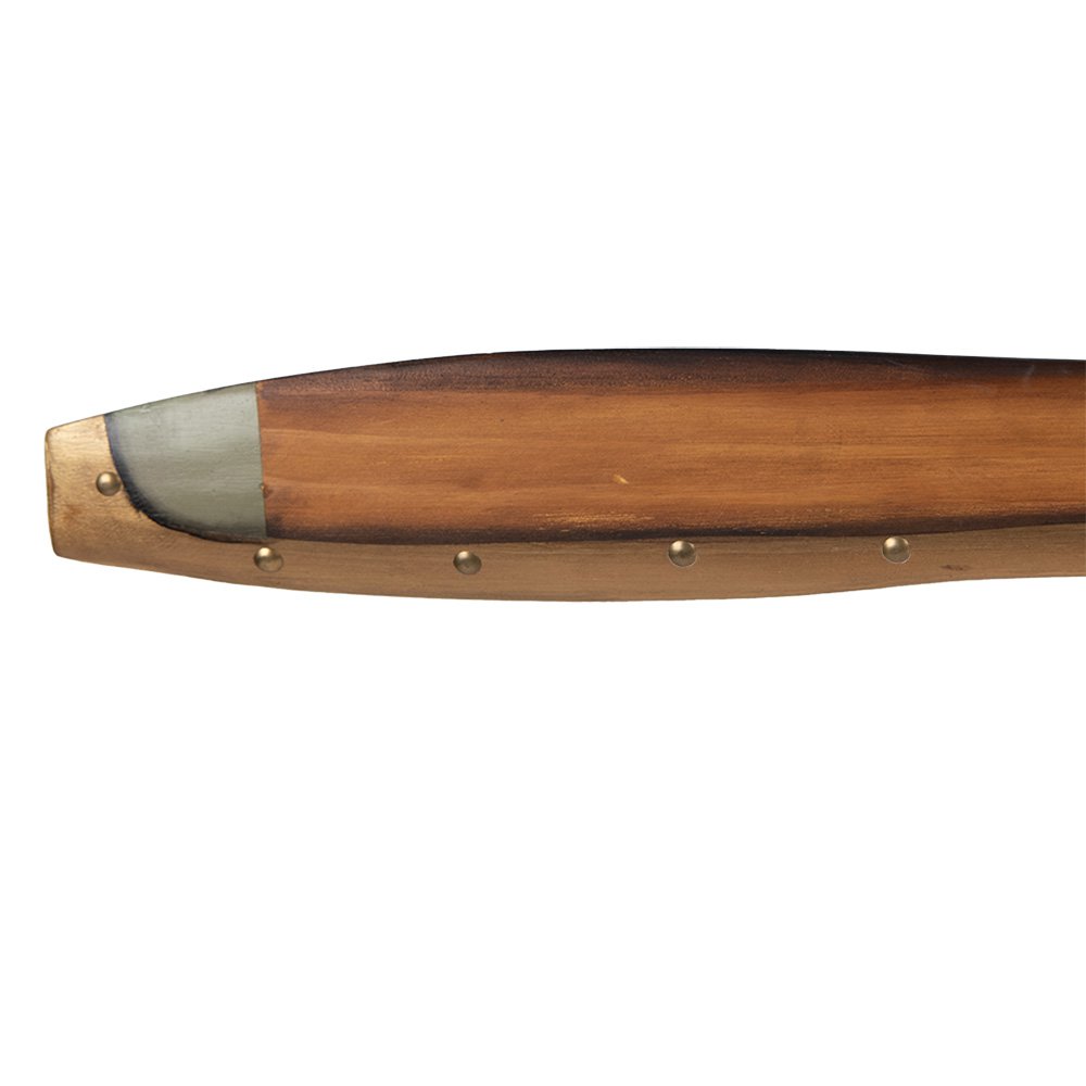 Decoratieve propeller 12x3x120 cm bruin hout