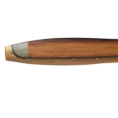 Decoratieve propeller 12x3x120 cm bruin hout