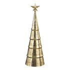 Kerstboom 43 cm goud ijzer