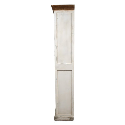 Boekenkast 120x36x195 cm wit hout