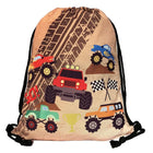 Gymtas monstertruck tweezijdig ontwerp