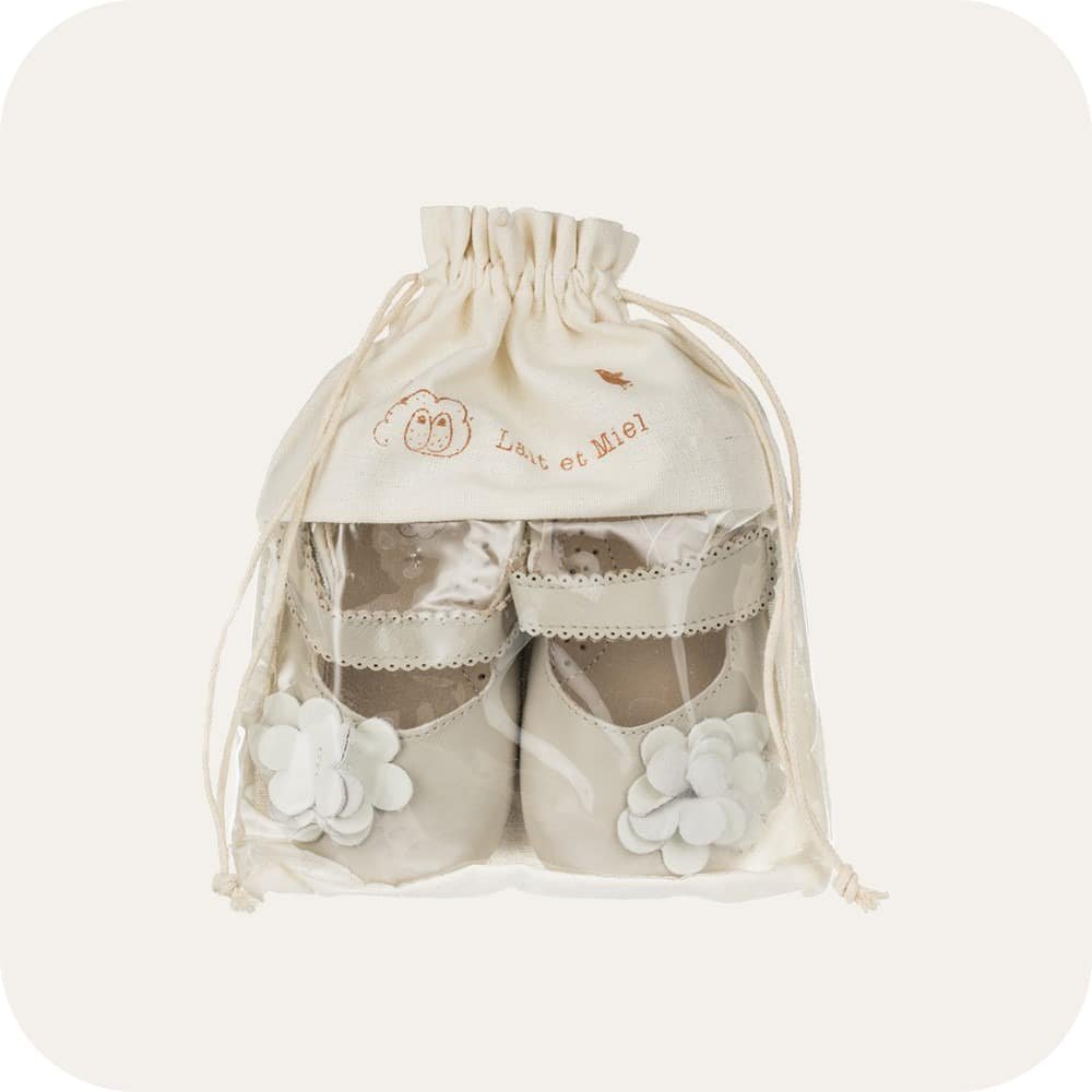 Babyschoenen lamsleer klittenband barefoot