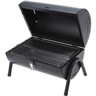 Charcoal Barbecue - Cylindrical - Tabletop - Matt Black