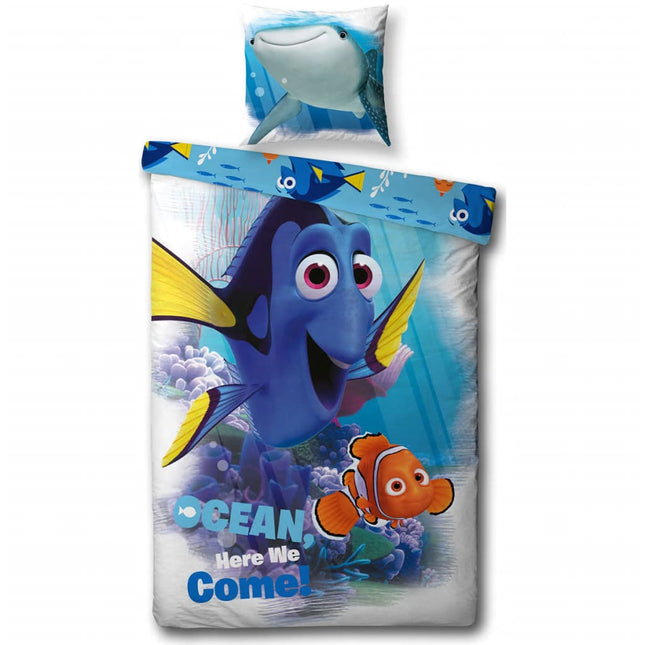 Disney Kinderdekbedovertrek Finding Dory 200X140 Cm Dekb293002