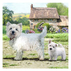 Craft Buddy Crystal Art Card West Highland Terriers 18X18 Cm