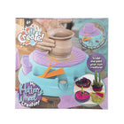 Pottenbakkerset kinderdraaiwiel met gereedschap