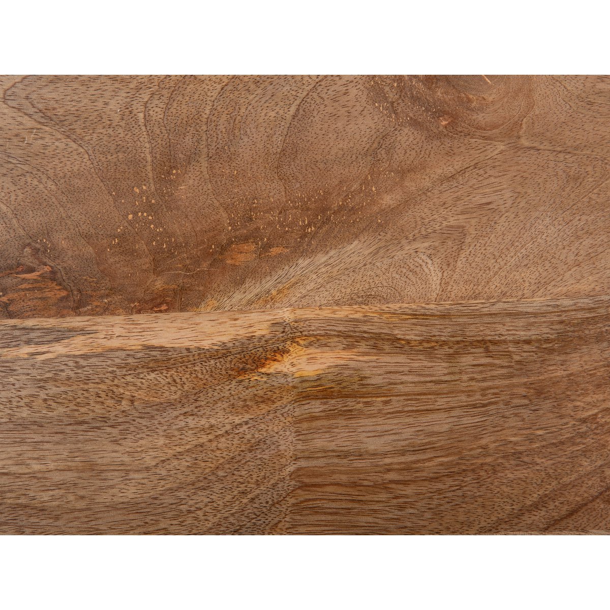 Bijzettafel mangohout 35x47 cm beige