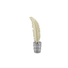 Golden feather bottle cap
