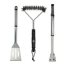 Interbosch Flamecraft Bbq Gereedschapset 3-Delig Zwart/Rvs