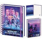 Notitieboekje A5 spiraal K-Pop Demon Hunters
