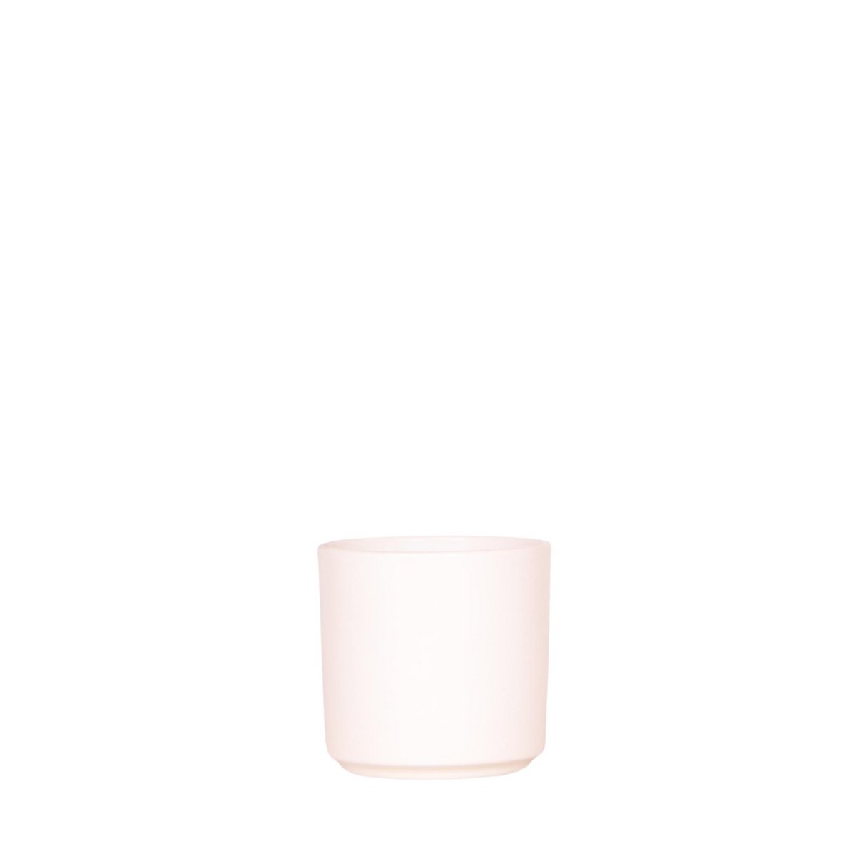 Sierpot rond keramiek wit 6 cm