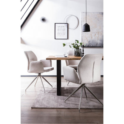 Dining set 5-piece 160x90 cm