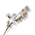 Zijden kunstbloem kersenbloesem 105 cm roze wit