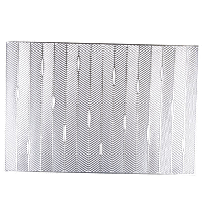 Onderlegger tafel 45x30 cm goud plastic