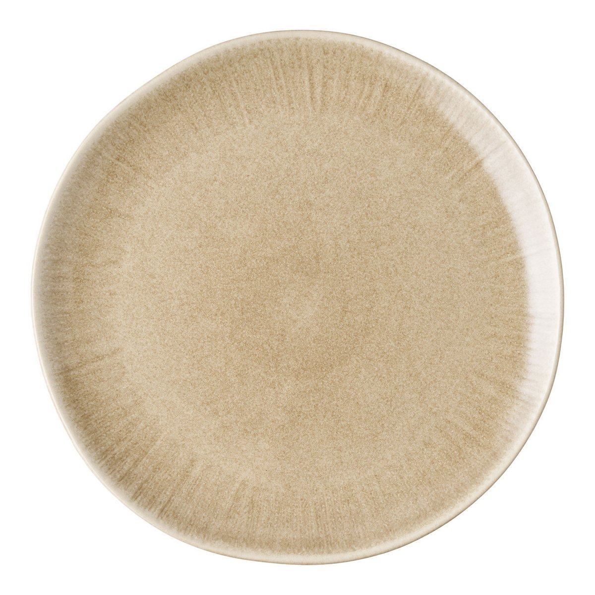 Dinerbord keramiek ø27 cm beige set van 4
