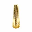 Brilliant golden vase 10.5x10.5x35.5 cm