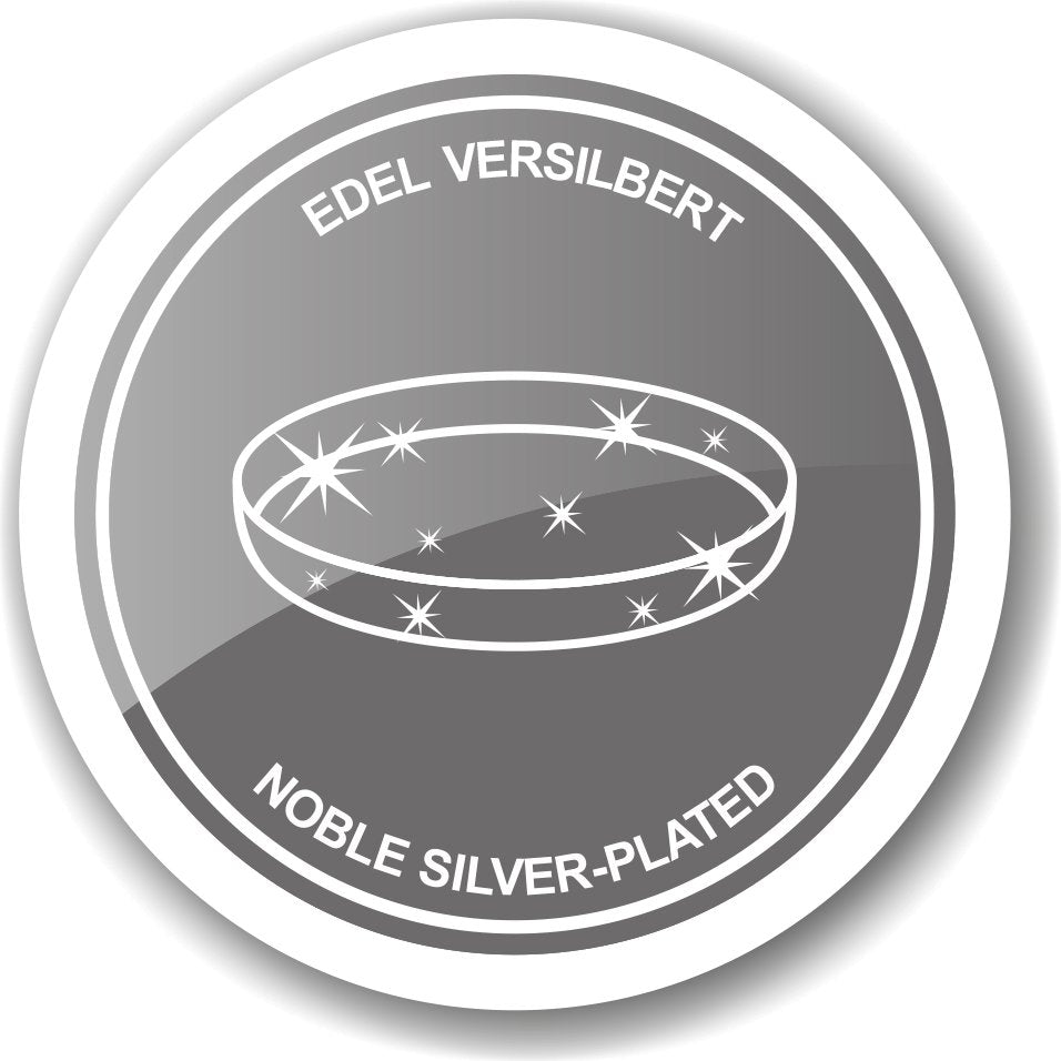 Dienblad rond 30 cm verzilverd