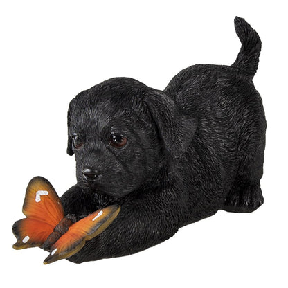 Figure Dog 20x8x11 cm Black Plastic Home Accessories