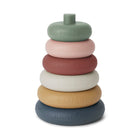 Activiteitsspeeltje siliconen 6 stuks Multi mix