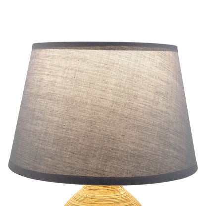 Ceramic table lamp "Tali" grey