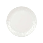 White Flora Flat Plate 26.6x26.6x2cm