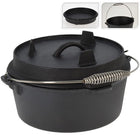 Dutch Oven pan gietijzer Ø25 cm