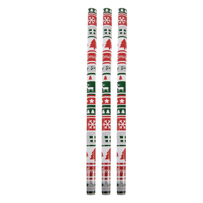Wrapping Paper 3 Rolls 50x75 cm White Paper