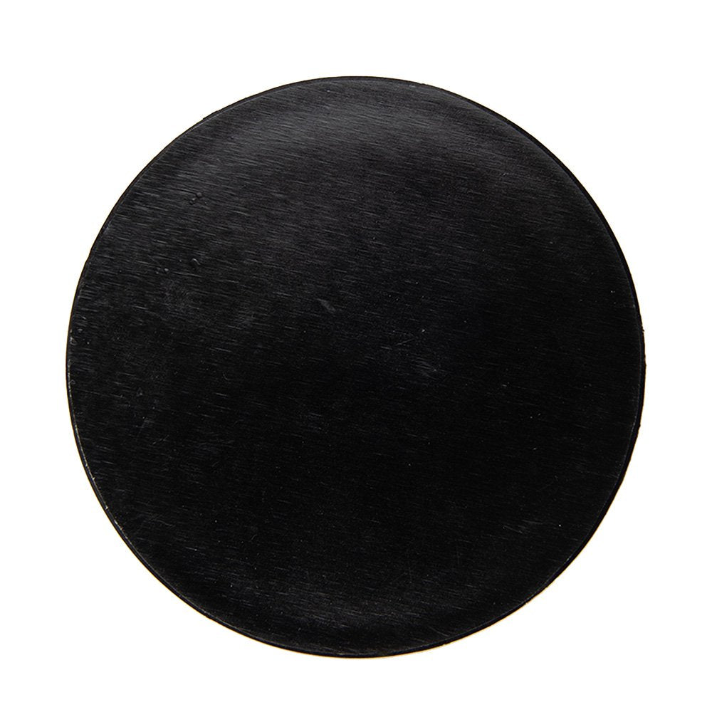 Coasters for Glasses Ø 10x4 cm Beige Plastic