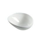 Soepkom keramiek wit ovaal 18x15x7,6 cm